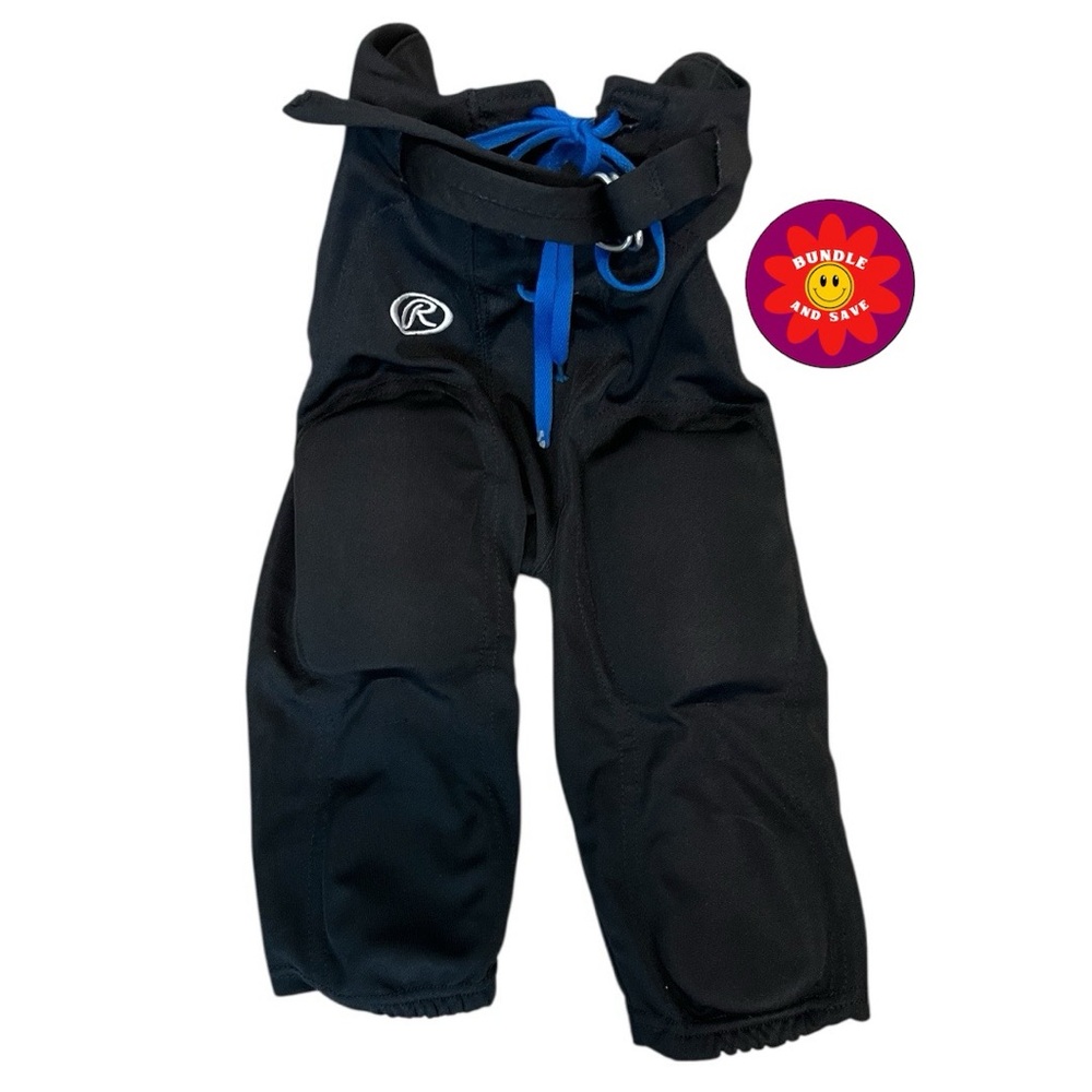 Rawlings Youth M Black Football Padded Pants